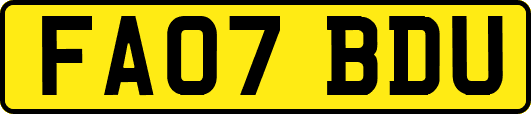FA07BDU