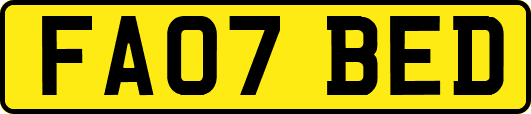FA07BED