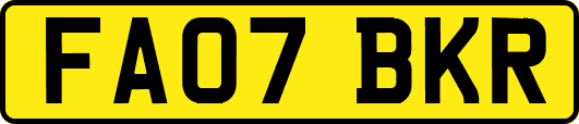 FA07BKR
