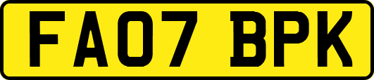 FA07BPK