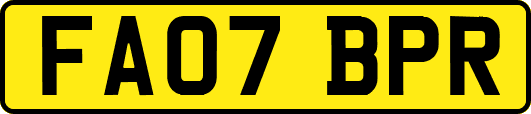 FA07BPR