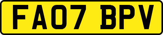 FA07BPV