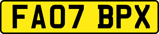 FA07BPX