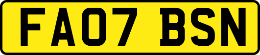 FA07BSN