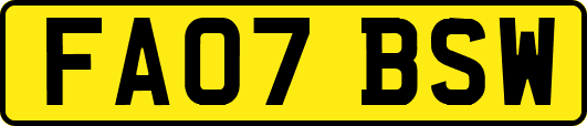FA07BSW