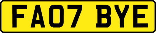FA07BYE