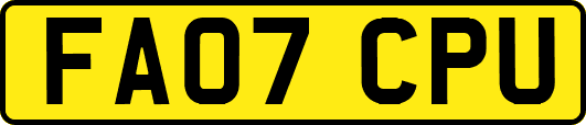 FA07CPU
