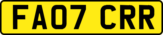 FA07CRR