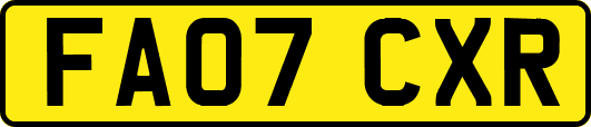 FA07CXR
