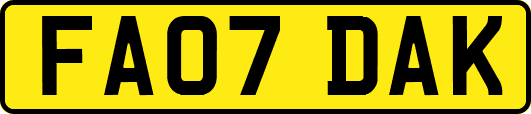 FA07DAK
