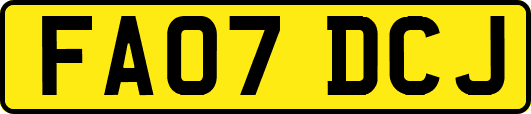 FA07DCJ