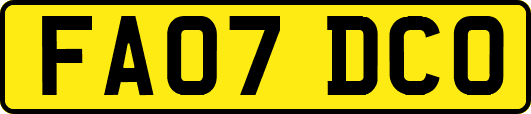 FA07DCO
