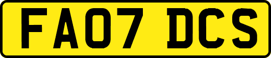 FA07DCS