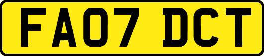 FA07DCT