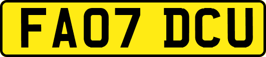 FA07DCU
