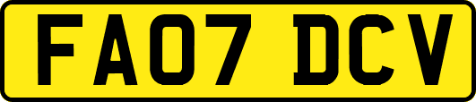 FA07DCV