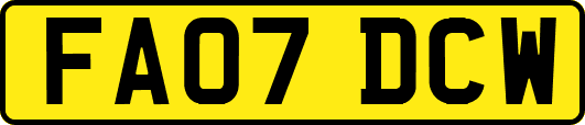 FA07DCW