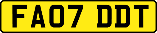 FA07DDT