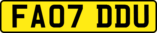 FA07DDU