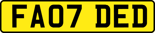 FA07DED