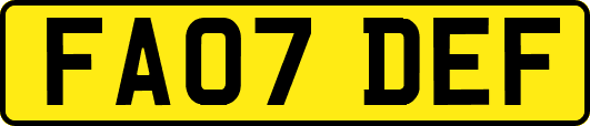 FA07DEF