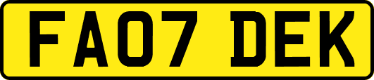 FA07DEK