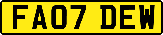 FA07DEW