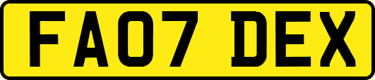 FA07DEX
