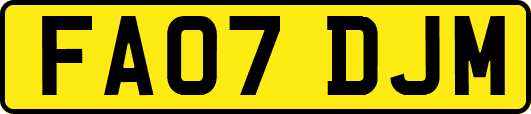 FA07DJM