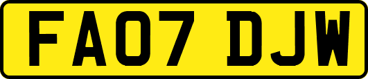 FA07DJW