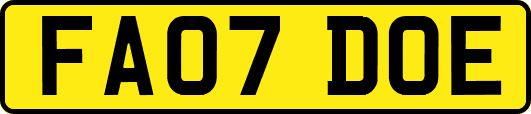 FA07DOE