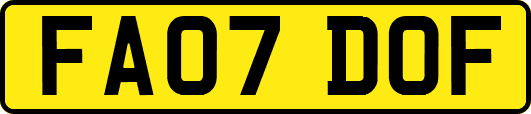 FA07DOF
