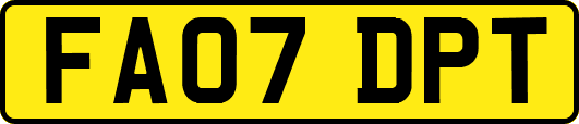 FA07DPT