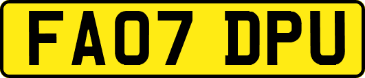FA07DPU