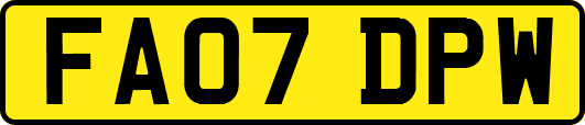 FA07DPW