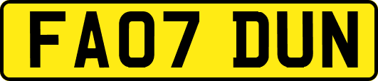 FA07DUN