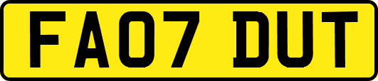 FA07DUT
