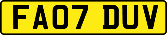 FA07DUV