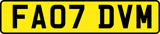 FA07DVM