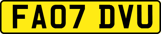 FA07DVU