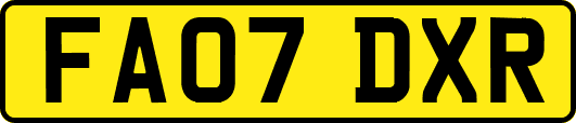FA07DXR