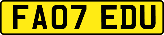 FA07EDU