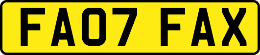 FA07FAX