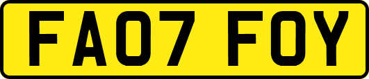 FA07FOY