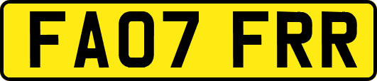 FA07FRR