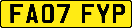 FA07FYP