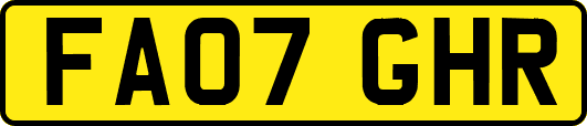 FA07GHR