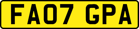 FA07GPA