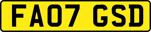FA07GSD