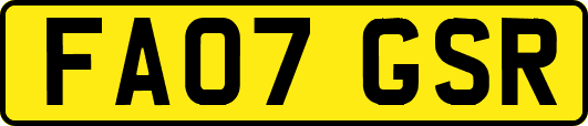 FA07GSR